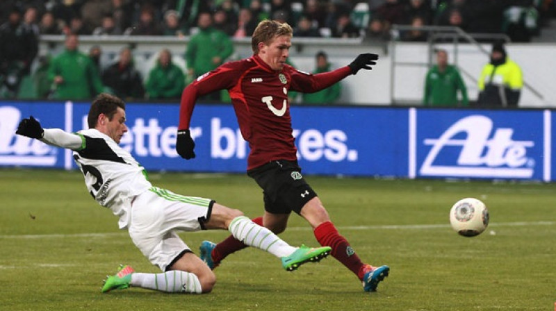 Artjoms Rudņevs gūst vārtus
Foto: www.hannover96.de