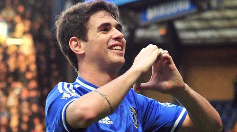 "Chelsea" uzvaras vārtu autors Oskars
Foto:AFP/Scanpix