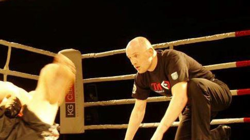 Sandris Tomsons ringa tiesneša ampluā
Foto: ntz.lv