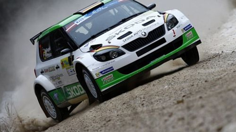 Zeps Vīgands "Rally Liepāja" kvalifikācijā
Foto: fiaerc.com