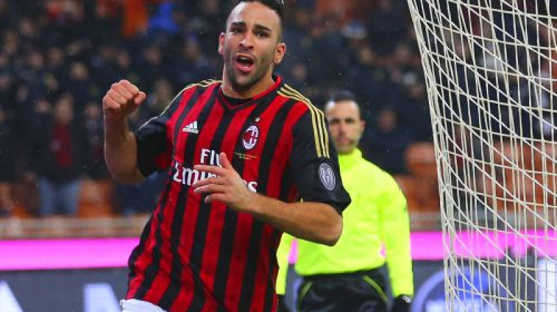 Adils Ramī guva pirmos vārtus "Milan" kreklā
Foto: AP/Scanpix