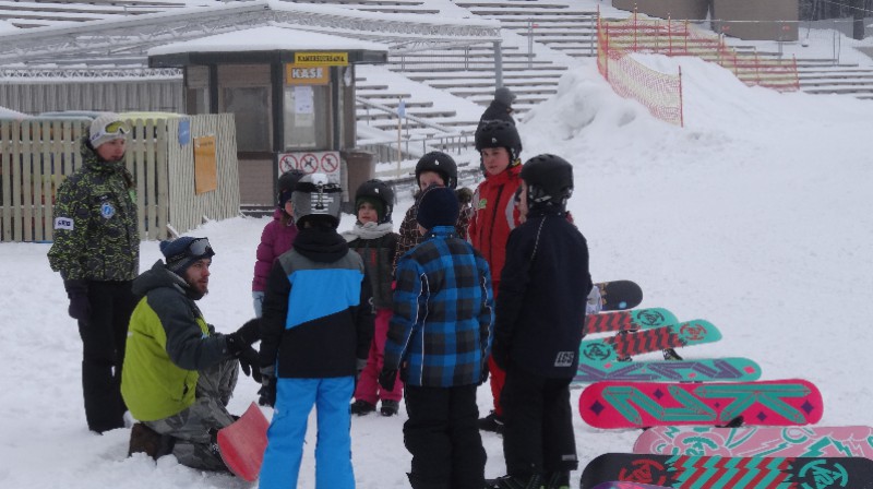 Sniega parks Mežaparkā
Foto: sniegaparks.lv