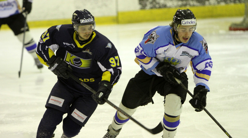 Jurijs Kļujevskis (#97) guva vienus vārtus un atdeva vienu rezultatīvu piespēli
Foto: Ritvars Raits