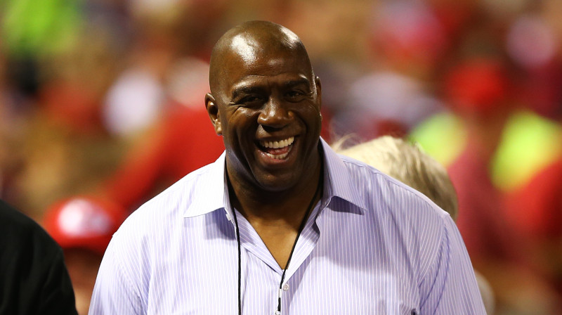 Maģiskais Džonsons 
Foto: AFP/Scanpix