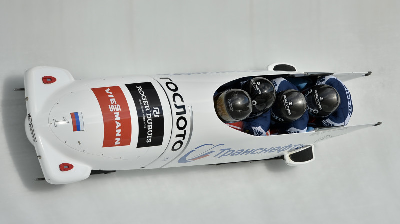 Aleksandra Zubkova pilotētais četrinieks
Foto: AP/Scanpix