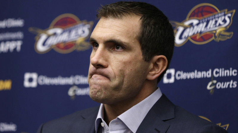 Kriss Grants neturpinās darbu "Cavs" ģenerālmenedžera amatā
Foto: AFP/Scanpix
