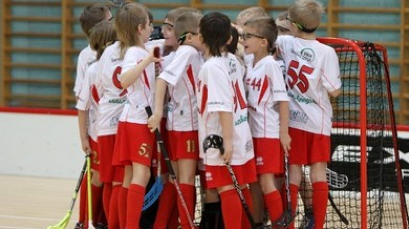 Florbols ir gatavs piedāvāt savu versiju par talantu laboratoriju. 
Foto: floorball.lv