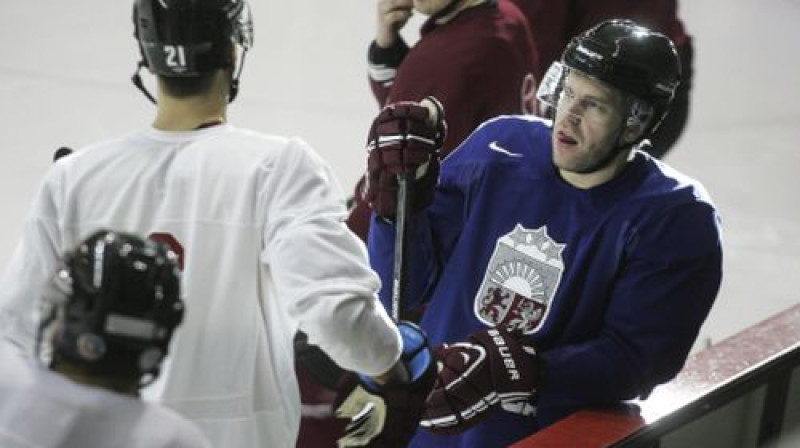 Latvijas izlases spēlētāji
Foto:Emīls Desjatņikovs/F64