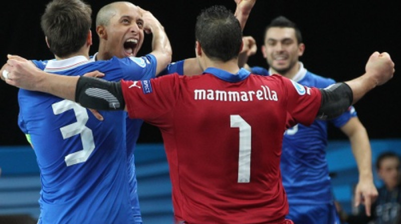 Itālija atzīmē vārtu guvumu
Foto: AP/Scanpix