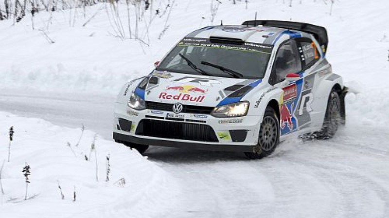 Zviedrijas rallija uzvarētājs Latvala
Foto: TT NEWS AGENCY/Scanpix