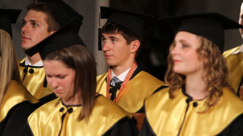 Andrejs Rastorgujevs LSPA izlaidumā
Foto: Sandra Škutāne