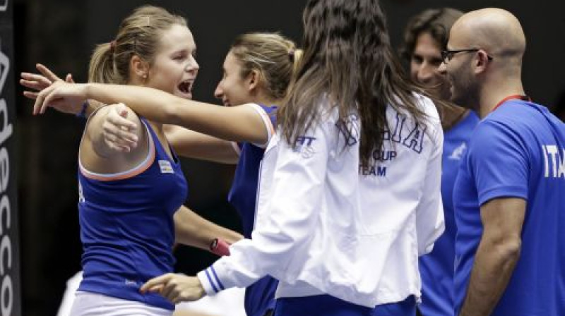 ASV un Itālijas rezervistu komandu mačā pārākas bija eiropietes
Foto: AP/Scanpix