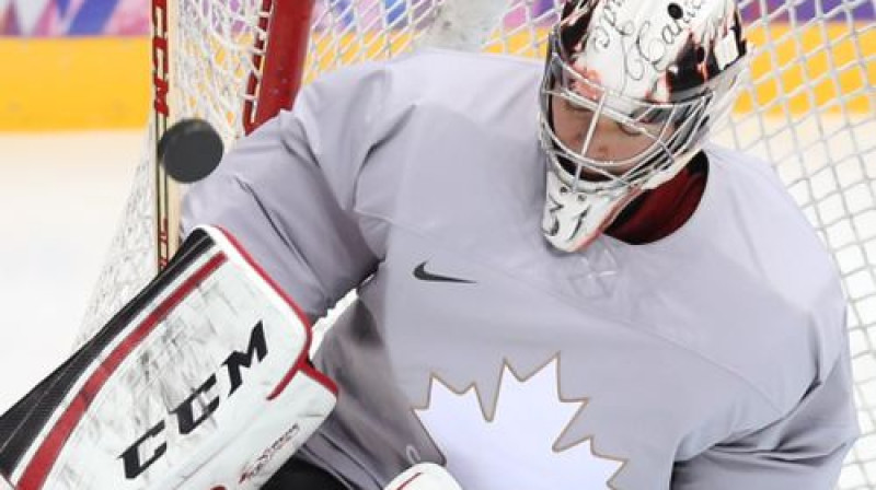 Kerijs Praiss Kanādas izlases treniņā Sočos
Foto:ITAR-TASS/Scanpix