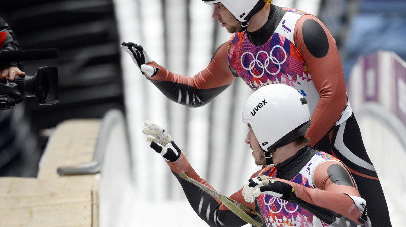 Andris Šics un Juris Šics
Foto: AFP/Scanpix