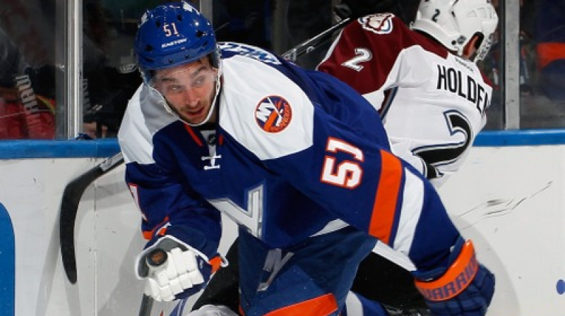 Franss Nilsens pret Niku Holdenu
Foto: AFP/Scanpix