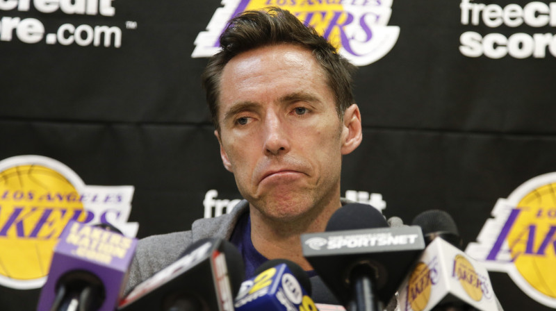 Stīvs Nešs laukumā cer atgriezties pēc Zvaigžņu spēles pārtraukuma. Foto: AP/Scanpix.