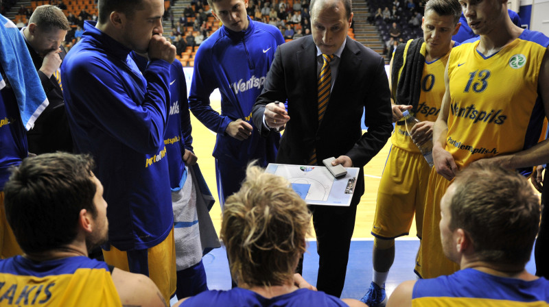 BK "Ventspils" noskaņojas cīņai
Foto:Romāns Kokšarovs/F64