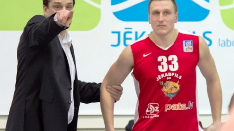 Igora Miglinieka norādījumi nesa panākumus - Mārtiņš Kravčenko un "Jēkabpils" iegūst LBL bronzu!
Foto: bkjekabpils.lv