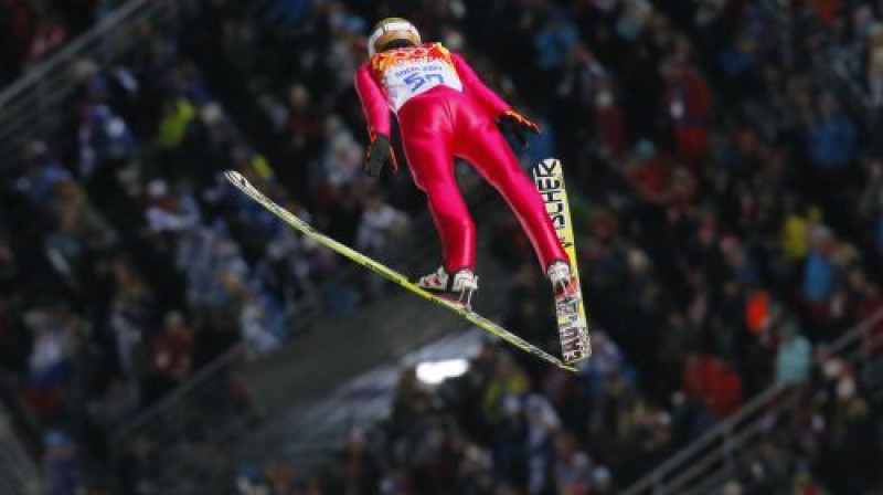 Kamils Stohs lidojumā
Foto:AP/Scanpix