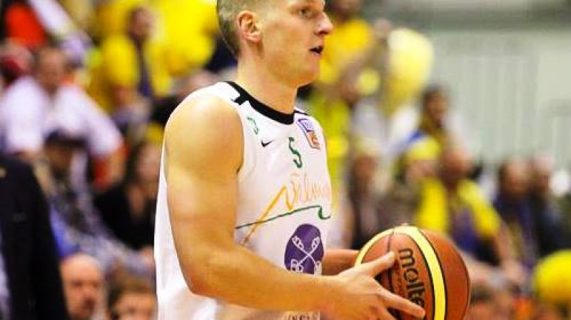 Jānis Kaufmanis un BK "Valmiera": vai izdosies atgūt trešo vietu Aldaris LBL pamatturnīrā?
Foto: Edgars Vaivads