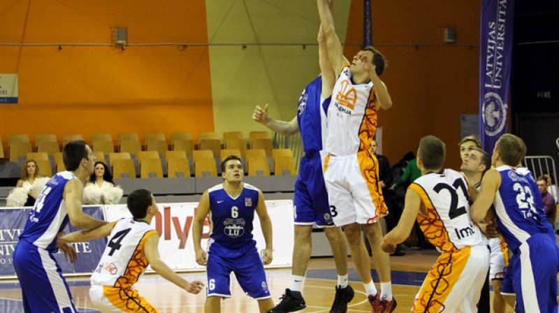 LU otro reizi šosezon sagrāva LMT BA
Foto: Renārs Buivids