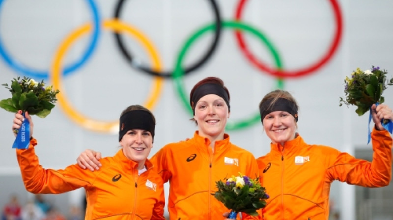 Ātrslidošanā Nīderlandei konkurentu nav
Foto: AP/Scanpix