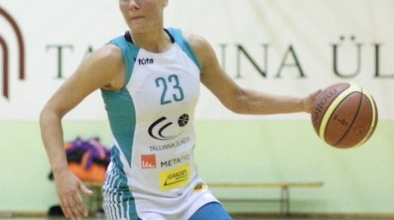Laura Audere un Tallinas Universitātes basketbolistes cer spēlēt "Sešu Finālā"
Foto: www.wbbl.eu
