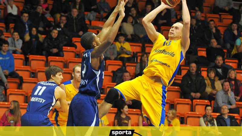 BK "Ventspils" kapteinis Akselis Vairogs: svarīga spēle Francijā.
Foto: bkventspils.lv