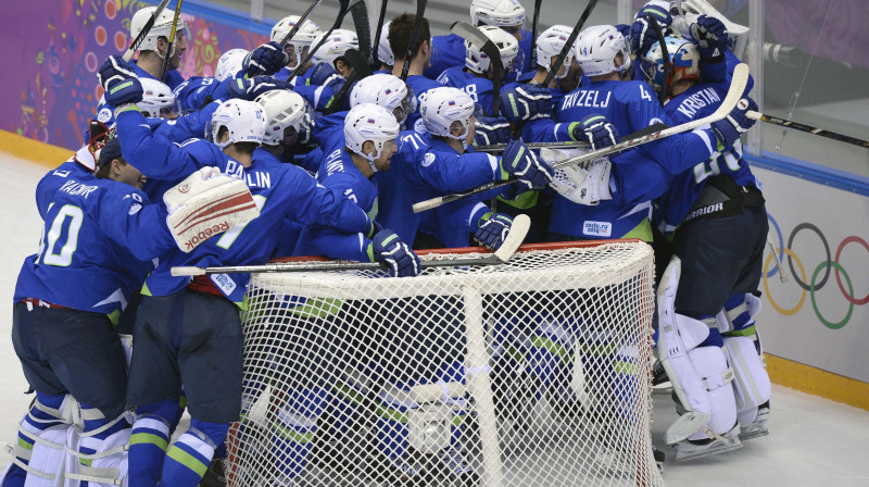 Slovēnija debijas reizē iekļuvusi ceturtdaļfinālā 
Foto: AP/Scanpix