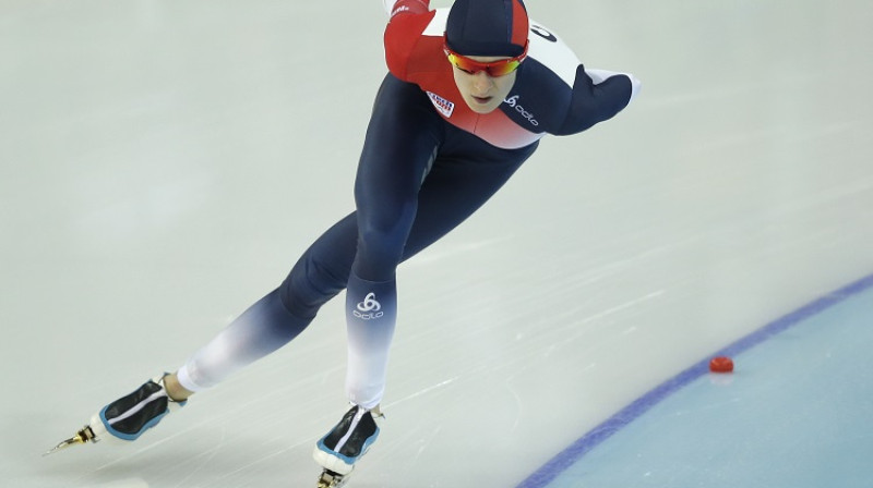 Martina Sāblikova godam aizstāvēja pirms četriem gadiem izcīnīto titulu
Foto: AP/Scanpix