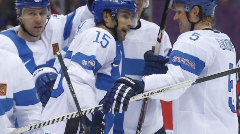 Tuomu Rūtu ir starp Somijas uzbrukuma līderiem
Foto: AP/Scanpix