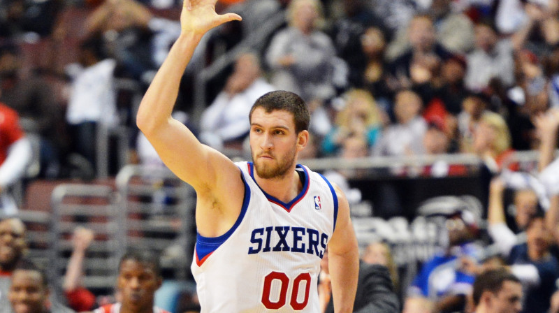 Spensers Hāvss Filadelfijā spēlēja kopš 2010. gada. Foto: AFP/Scanpix.