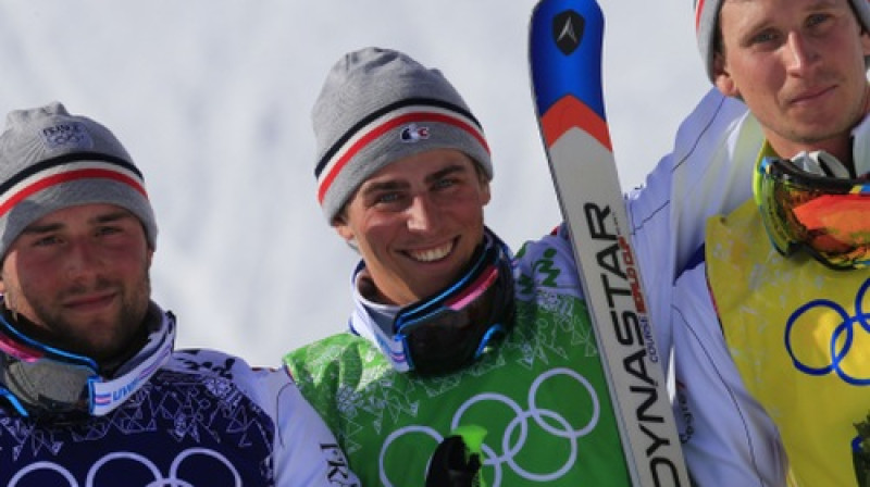 Arno Boloventā, Žans Frederiks Šapuī un Žonatans Midols
Foto: AFP/Scanpix