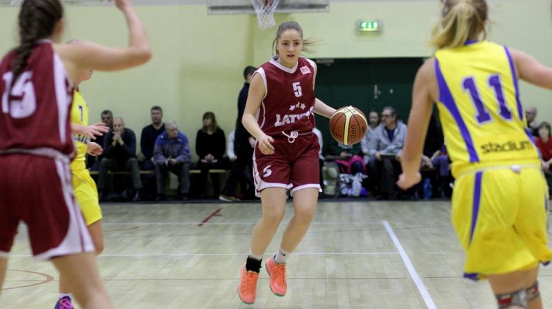 Linda Svenne trešajā ceturtdaļā iemeta trīs tālmetienus
Foto: www.basket.ee