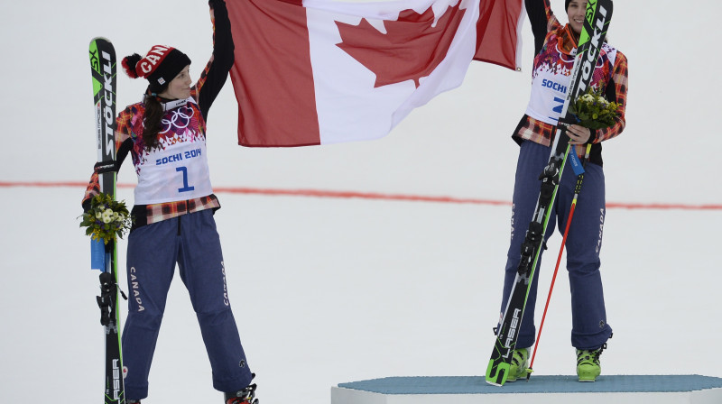 Kelsija Serva un Mariela Tompsone
Foto: AFP/Scanpix