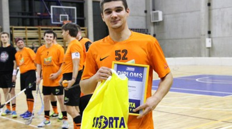 Artūrs Pētersons
Foto: Renārs Buivids, floorball.lv