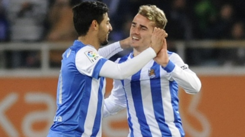 Karloss Vela un Antuāns Grjezmans
Foto: AFP/Scanpix