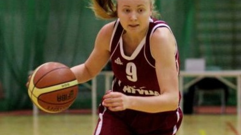 Beāte Markāne: 12 punkti pret Tartu Universitāti
Foto: www.basket.ee