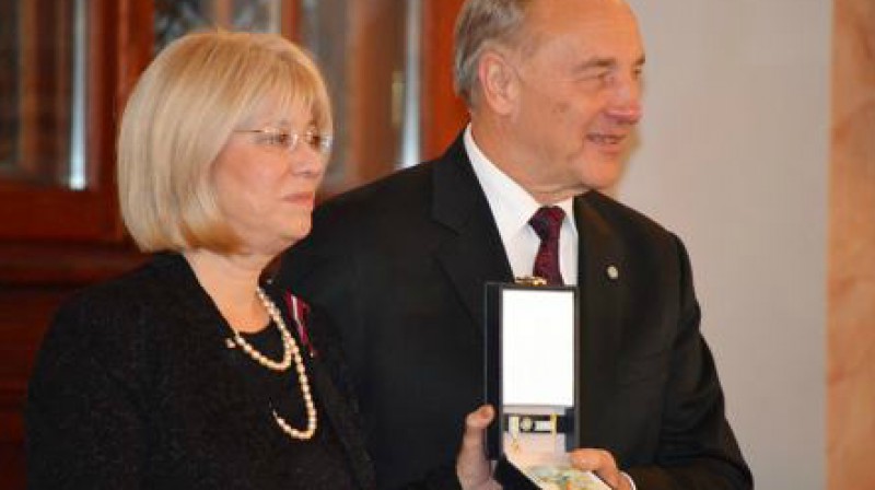 Ina Druviete un Andris Bērziņš 
Foto: Inga Nestere, F64