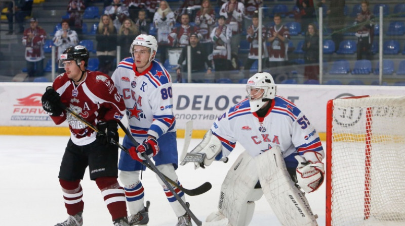Ņikita Bogdanovs šajā spēlē kapitulēja tikai pēdējā minūtē
Foto: dinamoriga.eu