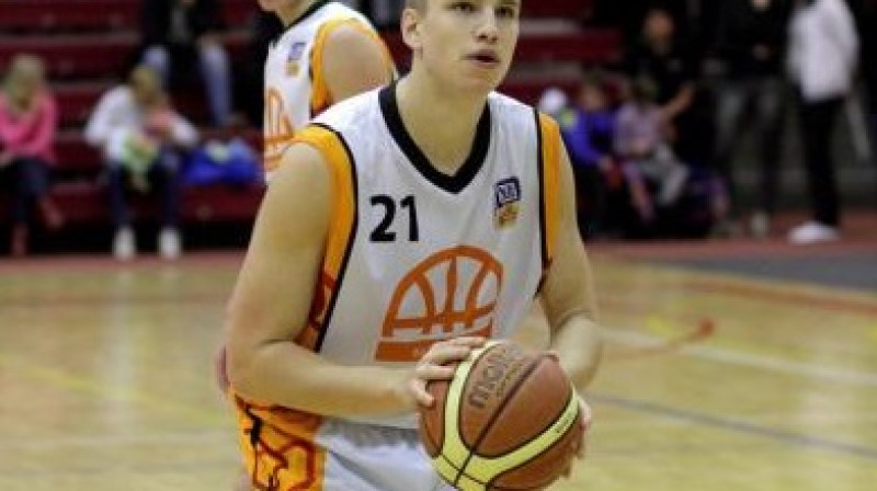 Ervīns Mežnieks Baltijas jūras kausa izcīņā Tallinā
Foto: www.basket.ee