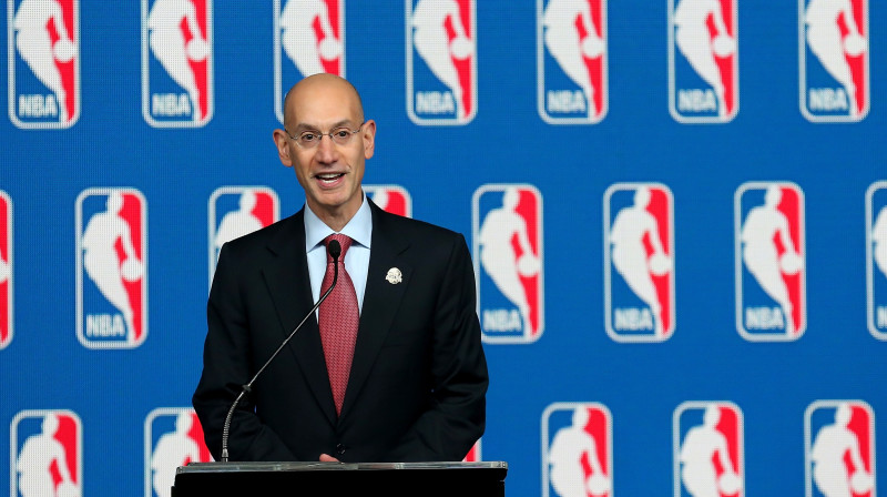 NBA komisārs Adams Silvers
Foto: AP/Scanpix