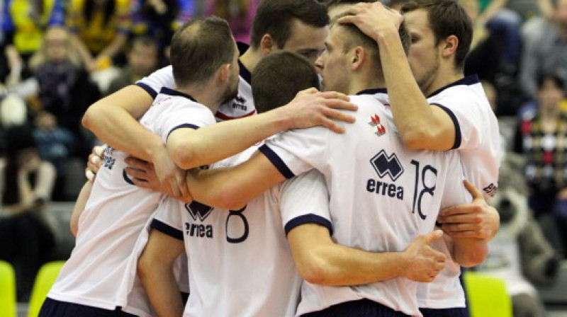 "RTU/Robežsardze" volejbolisti
Foto: Renārs Buivids