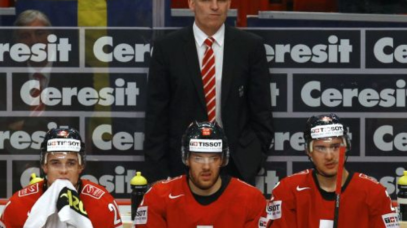 2013. gada PČ Šveice sasniedz finālu, taču Soču olimpiāde Simpsonam ceļu aizšķērsoja Latvijas izlase
Foto:ITAR-TASS/Scanpix