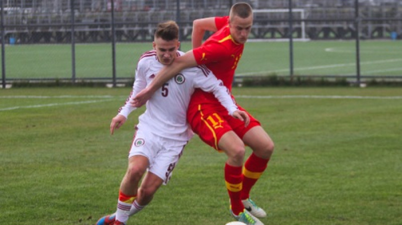 Vladislavs Sorokins pret Strahinju Krstevski
Foto: www.ffm-mk.com