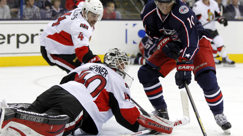 Marians Gaboriks (pa labi)
Foto: AP/Scanpix