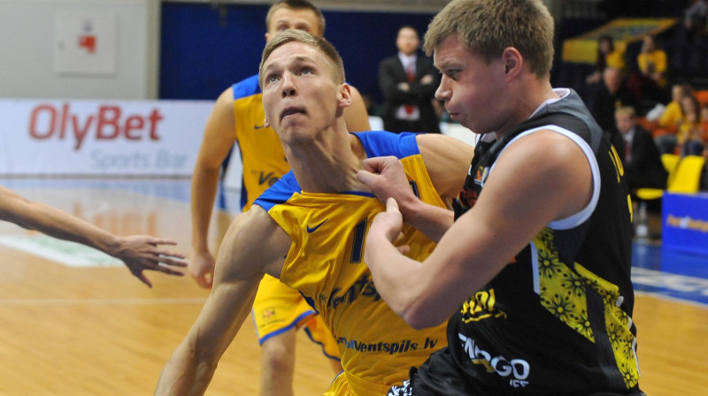 BK "Ventspils" un "Siaulai" divcīņā izšķirsies BBL pusfināla liktenis
Foto: bkventspils.lv
