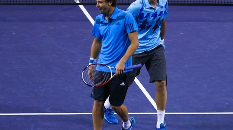 Ernests Gulbis un Milošs Raoničs
Foto: Tennis Canada