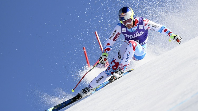 No Alekša Pinturo uzvaru supergigantā neviens negaidīja
Foto: AFP/Scanpix