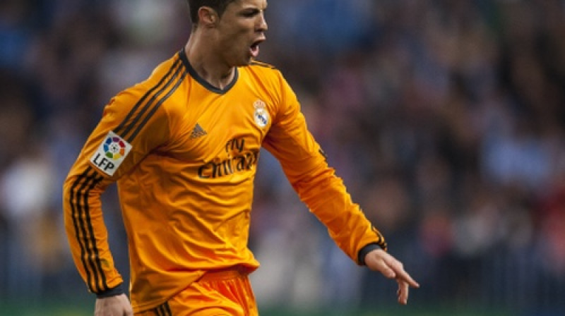 Vienīgo vārtu autors Krištianu Ronaldu
Foto: AFP/Scanpix